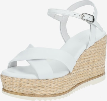 Nero Giardini Sandals in White: front