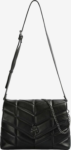 Scalpers Crossbody bag 'New Russia' in Black: front