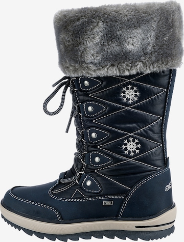 TOM TAILOR Snowboots in Blau