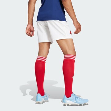 ADIDAS PERFORMANCE Regular Sports trousers 'France' in White