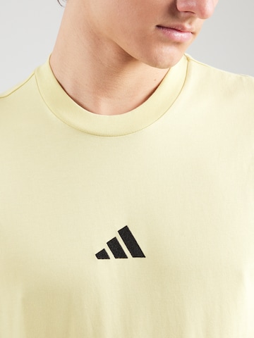 ADIDAS SPORTSWEAR Performance Shirt 'Essentias' in Yellow