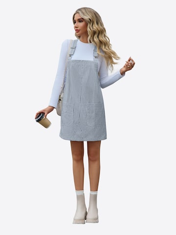 Imily Bela Dungaree skirt in Blue