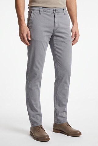 MAC Loose fit Chino Pants in Grey: front