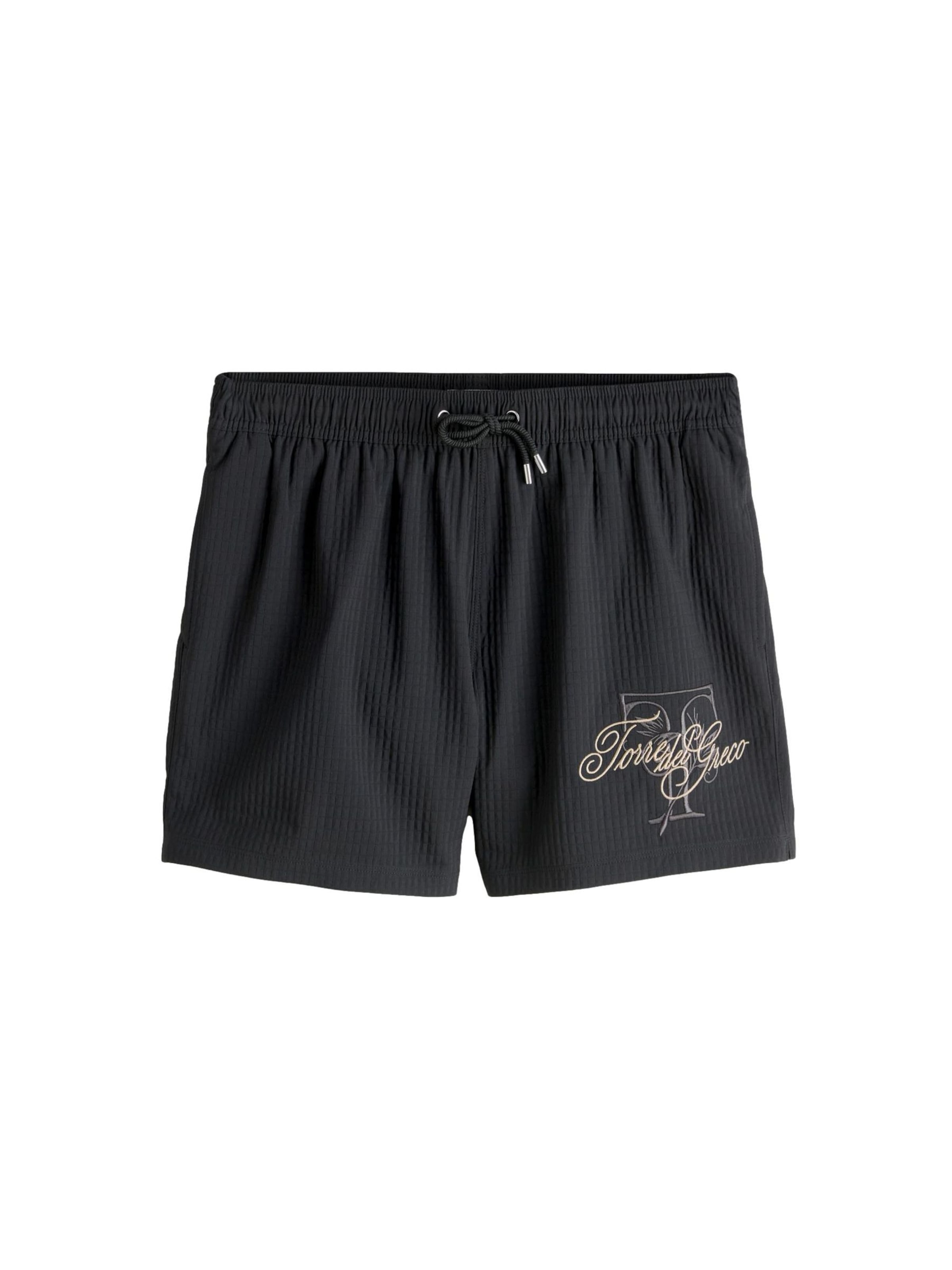 Next Swimming shorts in Light yellow / Blackberry / Black, Item view