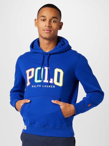 Polo Ralph Lauren Sweatshirt in Blauw: voorkant