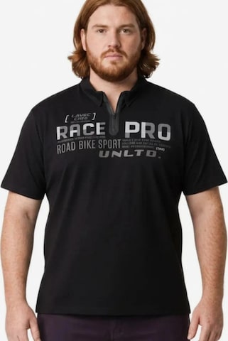 Lavecchia Shirt 'LV-2030 Übergrößen' in Black: front
