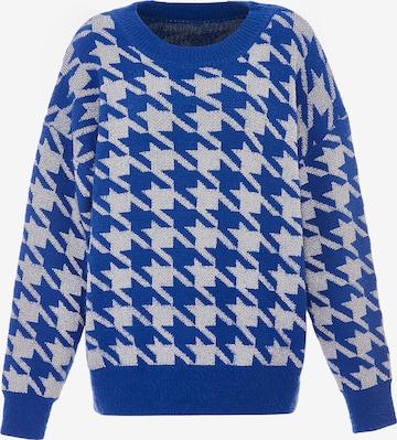 ebeeza Trui in Blauw: voorkant