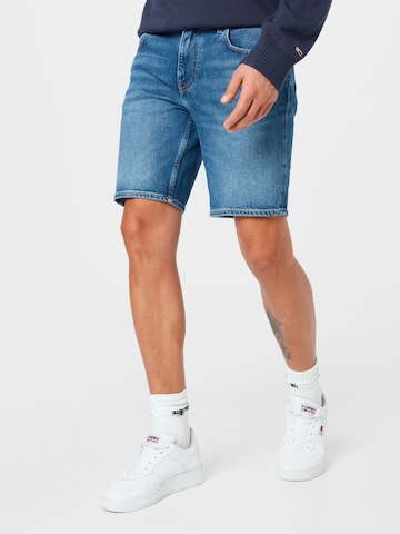 TOMMY HILFIGER Regular Shorts in Blau: predná strana