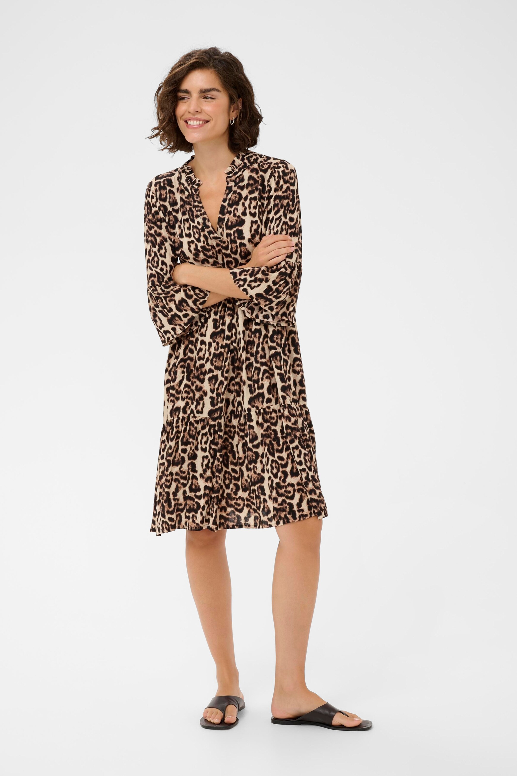 Robe 'KAellen' Kaffe en noir