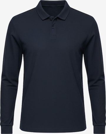 Ombre Shirt 'Pobl-0162' in Blue: front