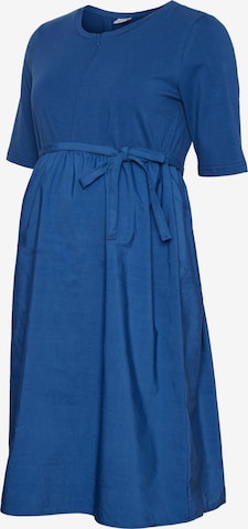 MAMALICIOUS Dress 'Carolina Lia' in Blue: front