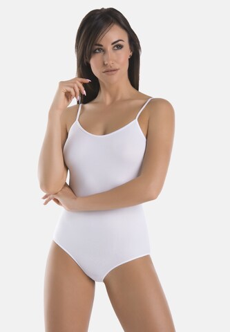 TEYLI Body 'Classico' i hvit: forside