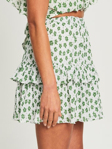 Tussah Skirt 'GIULIA' in Green