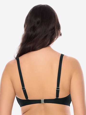 Vivisence T-shirt Bikini Top '3202' in Black