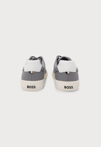 BOSS Низкие кроссовки 'Aiden' в Серый