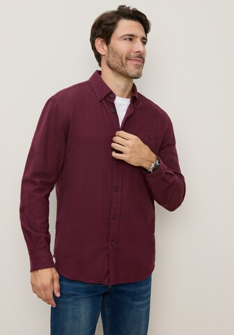 Man's World Regular fit Button Up Shirt in Red: front