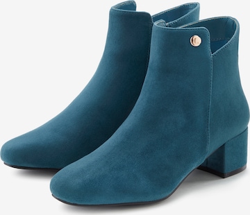 LASCANA Ankle Boots in Green