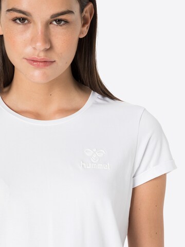 T-shirt fonctionnel Hummel en blanc