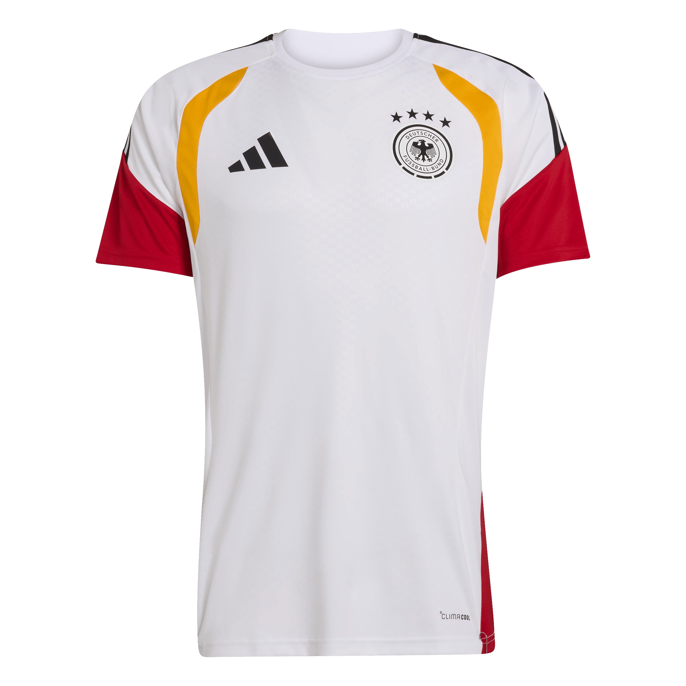ADIDAS PERFORMANCE Trikot &#x27;DFB TR JSY&#x27; in Weiß: Vorderseite