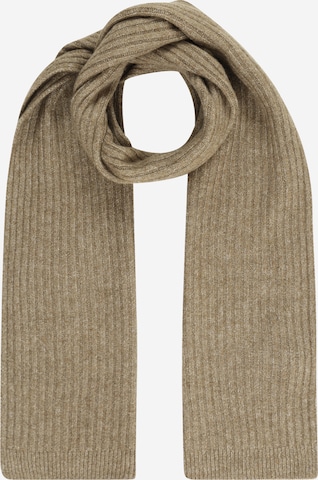 PIECES Scarf 'Jeslin' in Brown: front