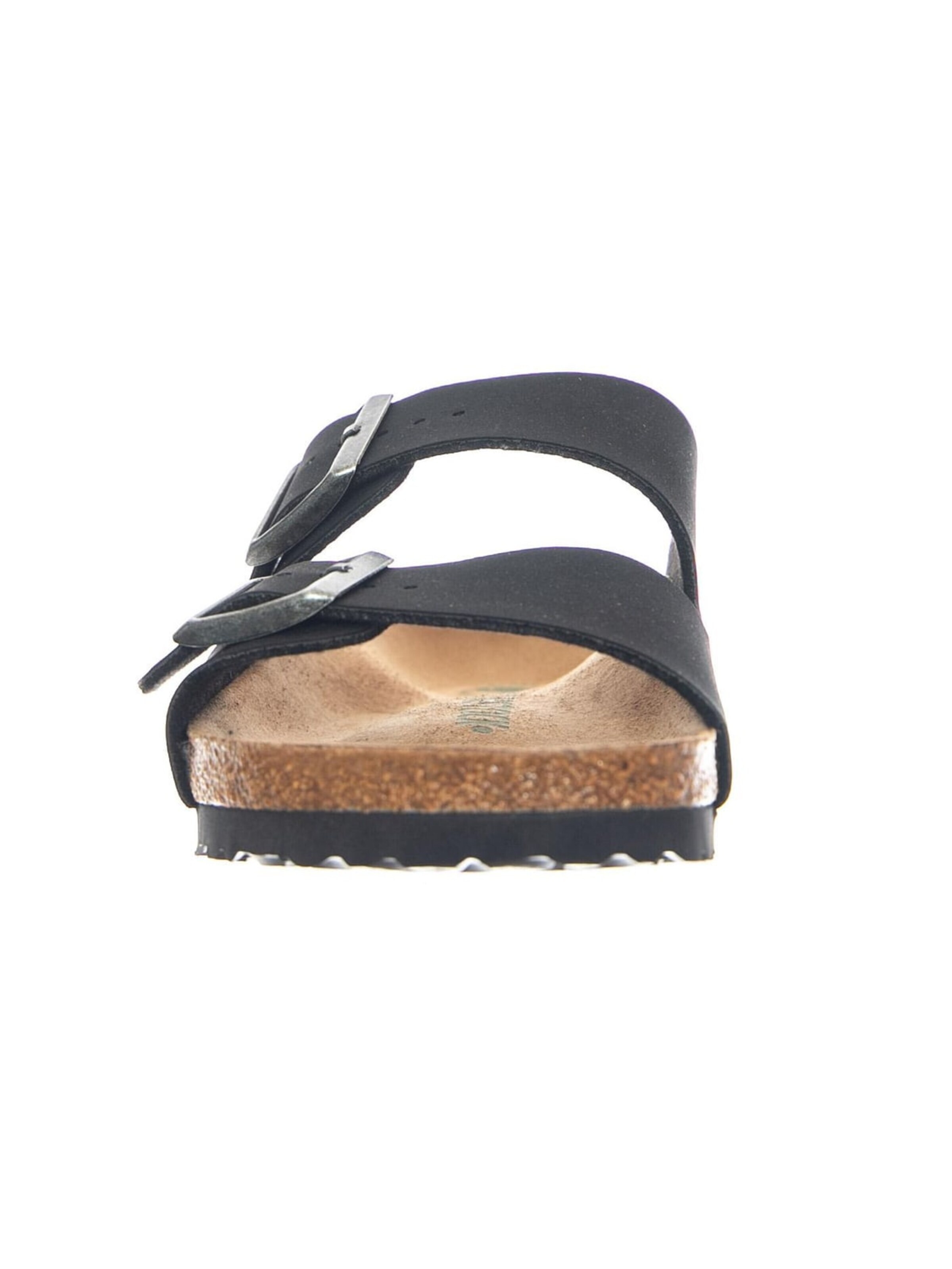 Sandalo 'Arizona Vegan Birkibuc Narrow Fit Earthy Black' di BIRKENSTOCK in nero