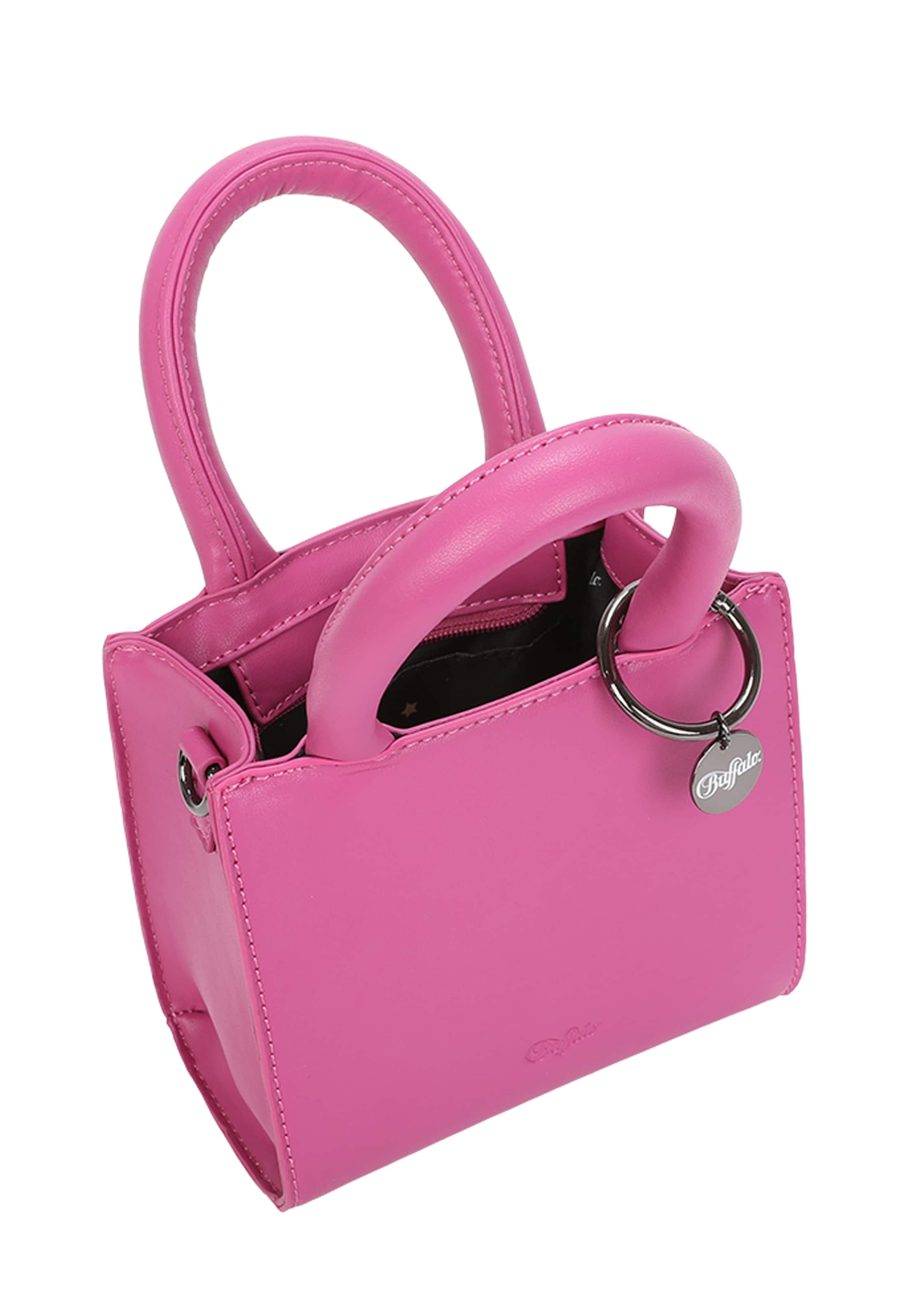 BUFFALO Handbag 'Boxy' in Purple