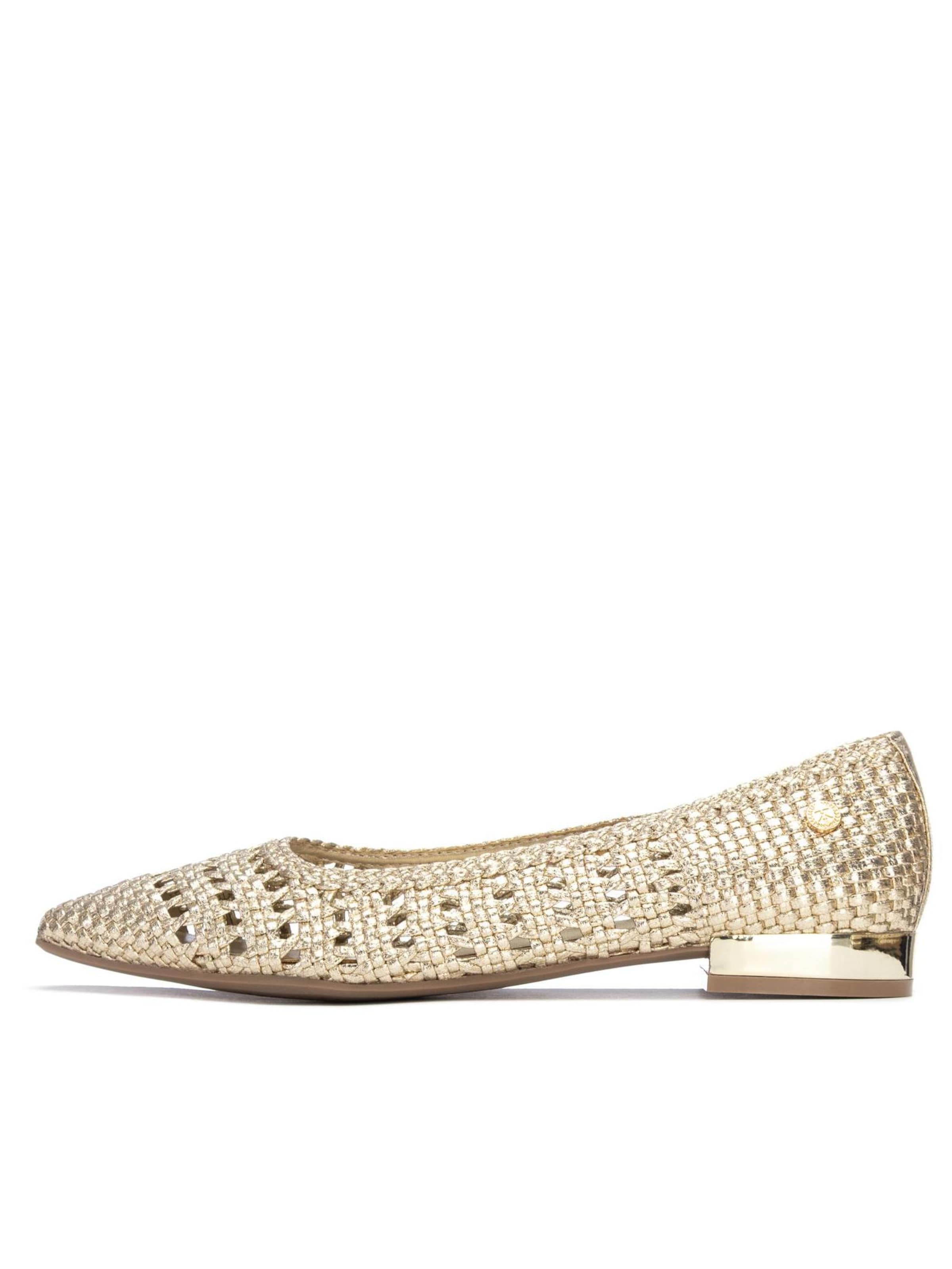 Xti - Sandalias en oro: frente