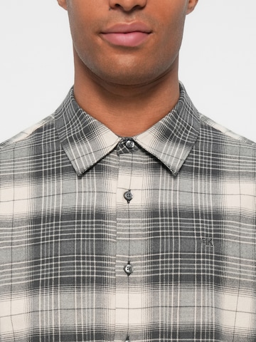 Calvin Klein Jeans Regular fit Overhemd in Zwart