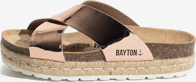 Bayton Natikače s potpeticom 'ASTOR' u rozo zlatna / crna, Pregled proizvoda