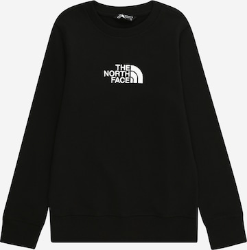 THE NORTH FACE Sport sweatshirt 'DREW PEAK LIGHT' i svart: framsida