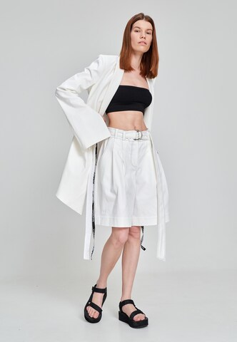 MONOSUIT Wide leg Pants 'Milano' in White