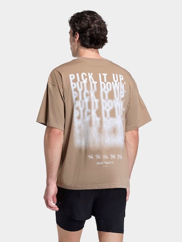 ADIDAS PERFORMANCE Koszulka funkcyjna w kolorze brązowy