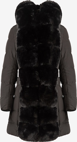 APART Winter Jacket in Black: front