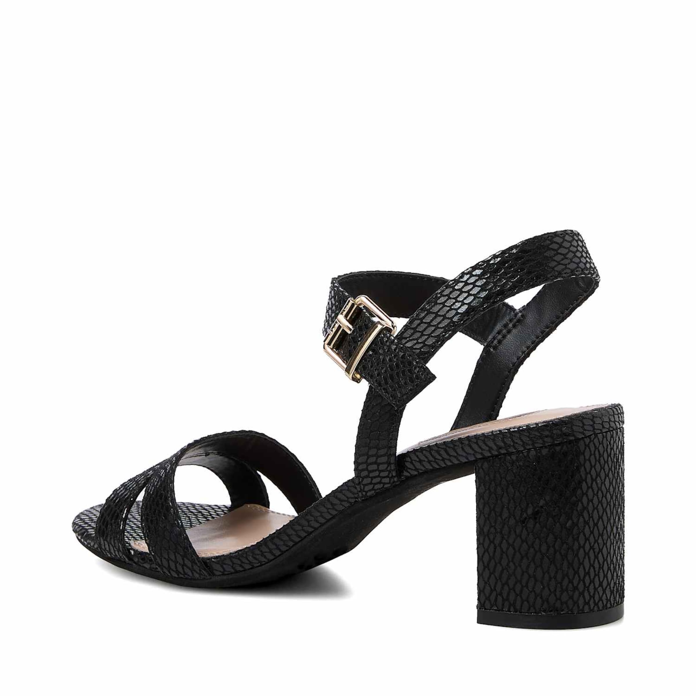 Dune LONDON Sandalen met riem in Zwart