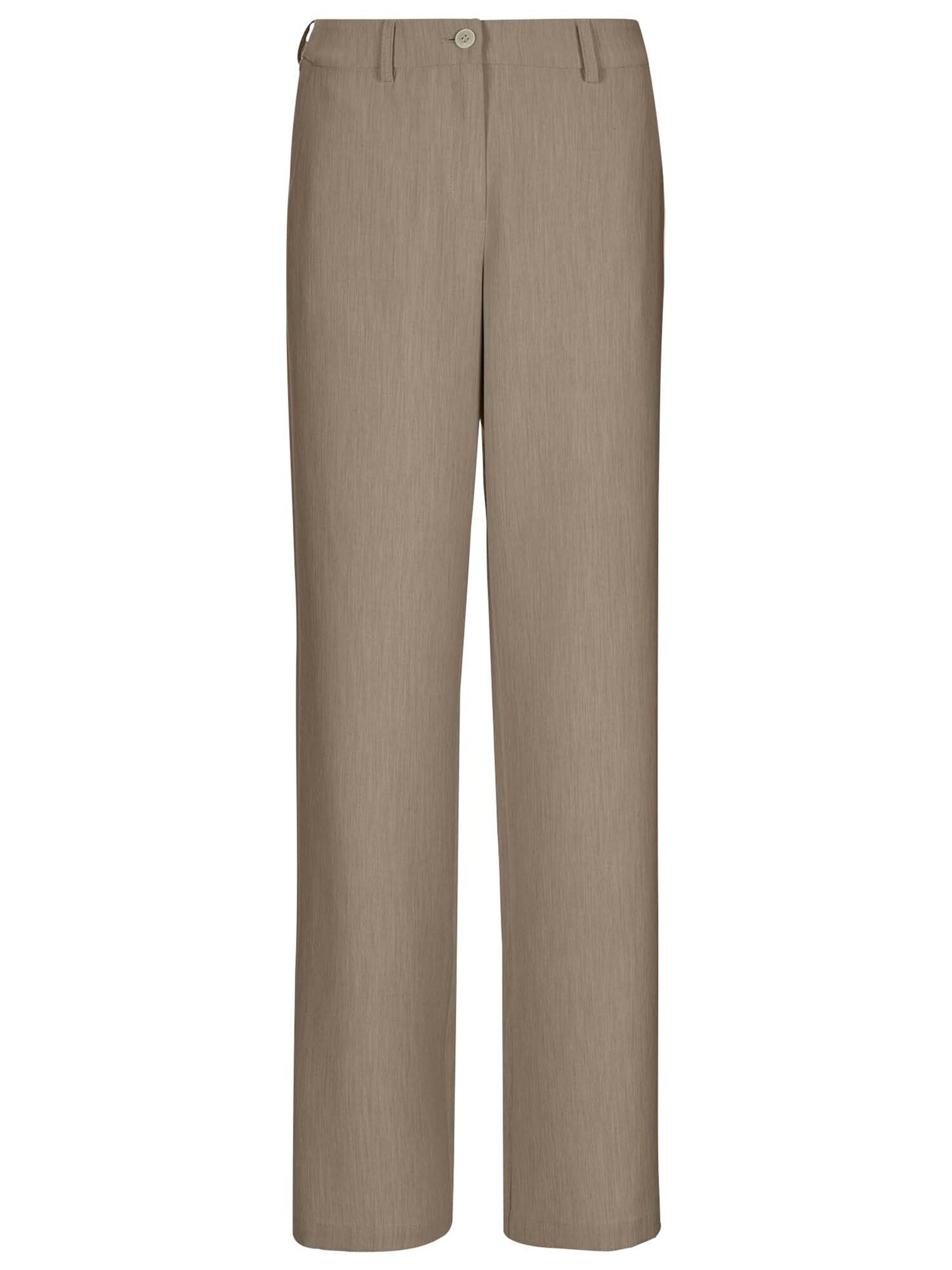 MADELEINE Broek in Bruin: voorkant