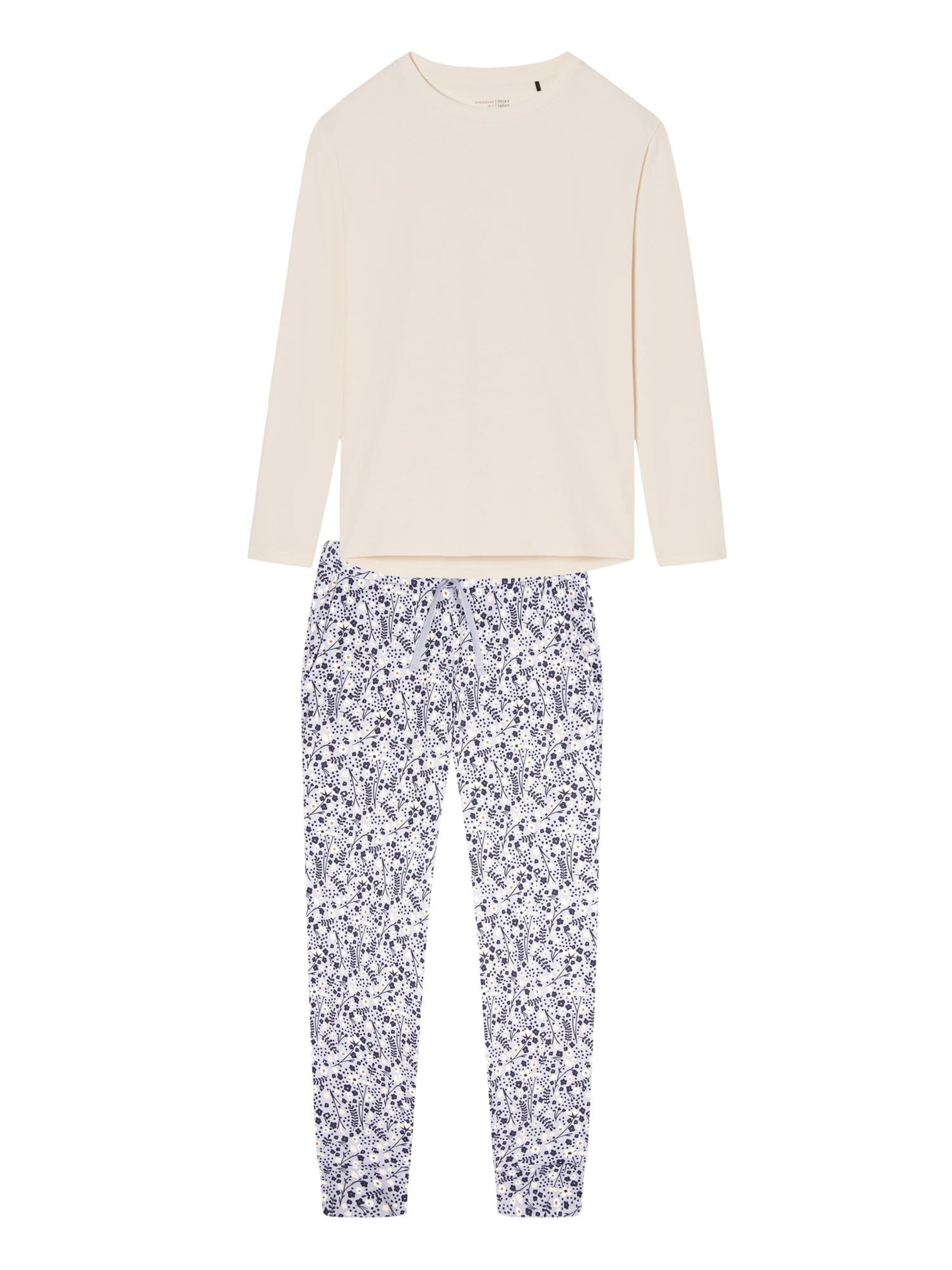 SCHIESSER Pyjama 'Mix & Relax'‌‌‌‌‌‌‌‌‌‌ in XS/Regular in mischfarben, Produktansicht