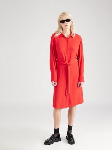 Robe-chemise TOMMY HILFIGER en rouge : devant