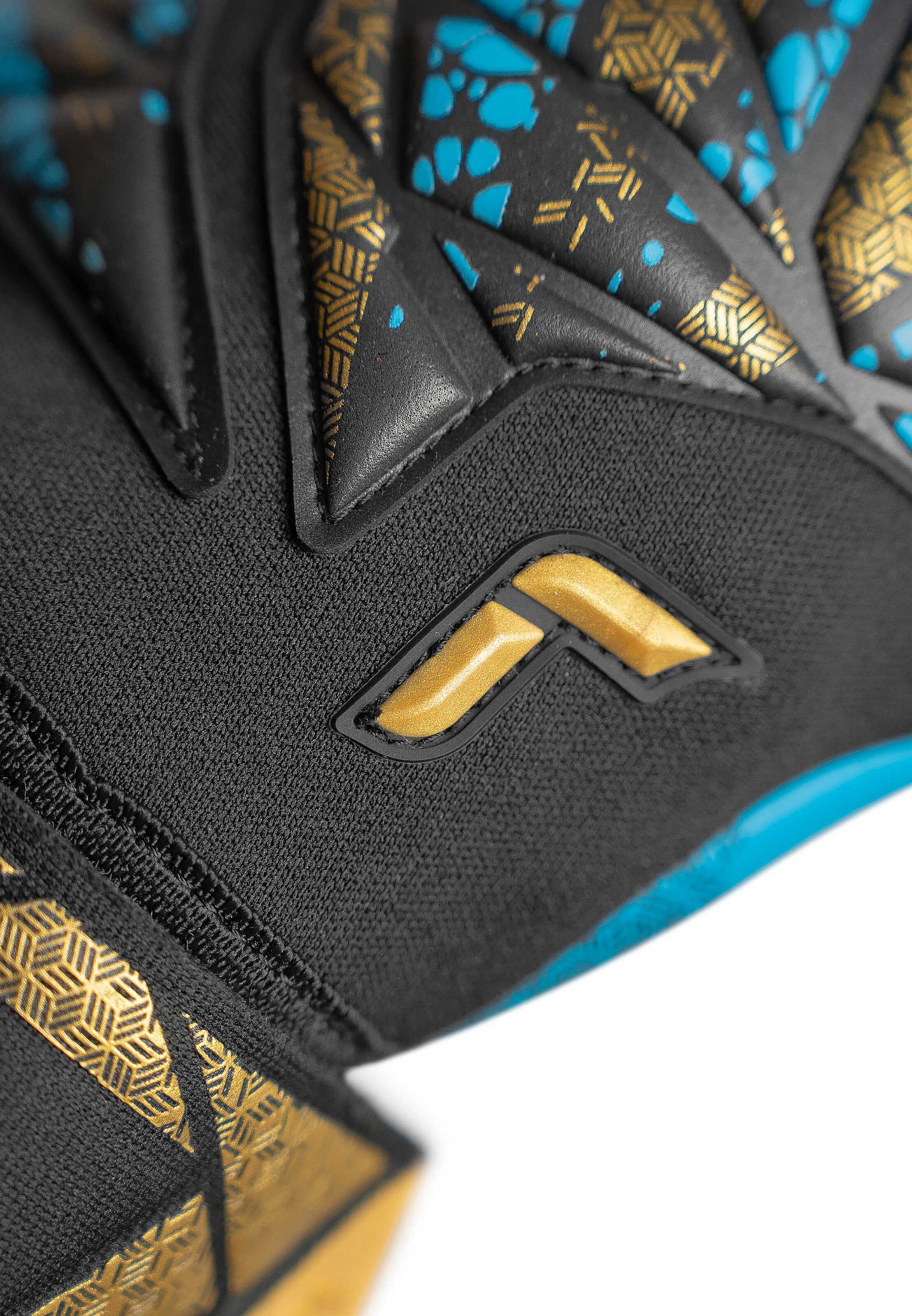 REUSCH Sports gloves 'Attrakt Aqua Finger Support' in Blue