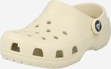 Crocs حذاء مفتوح بـ بيج: الأمام