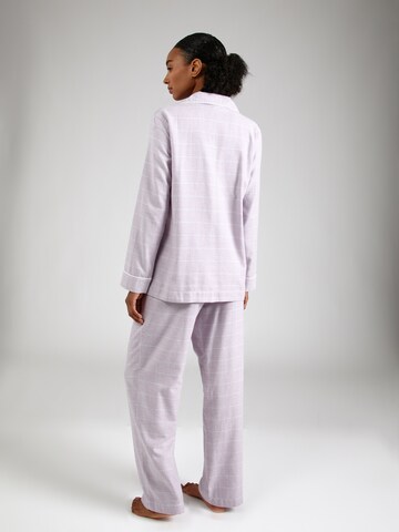 Lauren Ralph Lauren Pižama | vijolična barva