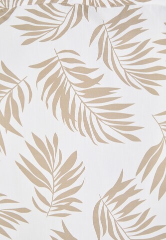 HECHTER PARIS Regular Fit Kurzarmhemd in Beige