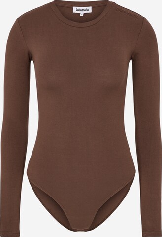 Shirtbody Casa Mara en marron : devant