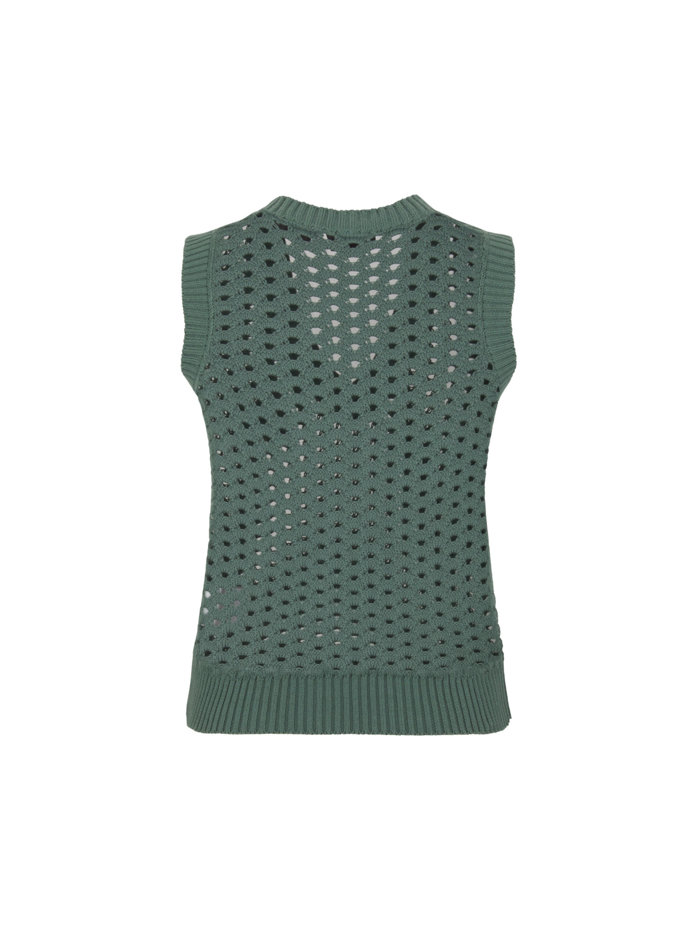 DICKIES Strickweste 'MAPLETON' in Grün