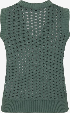 DICKIES Knitted Vest 'MAPLETON' in Green