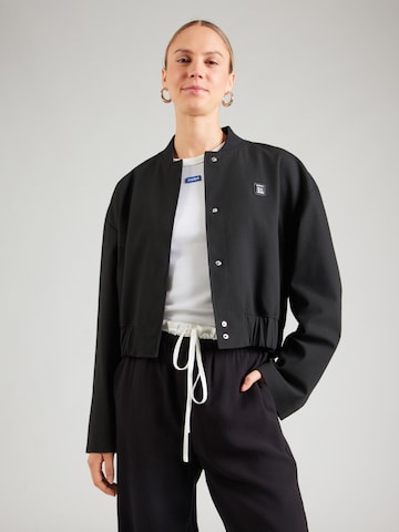 HUGO Prechodná bunda 'Asilal' - Čierna: predná strana