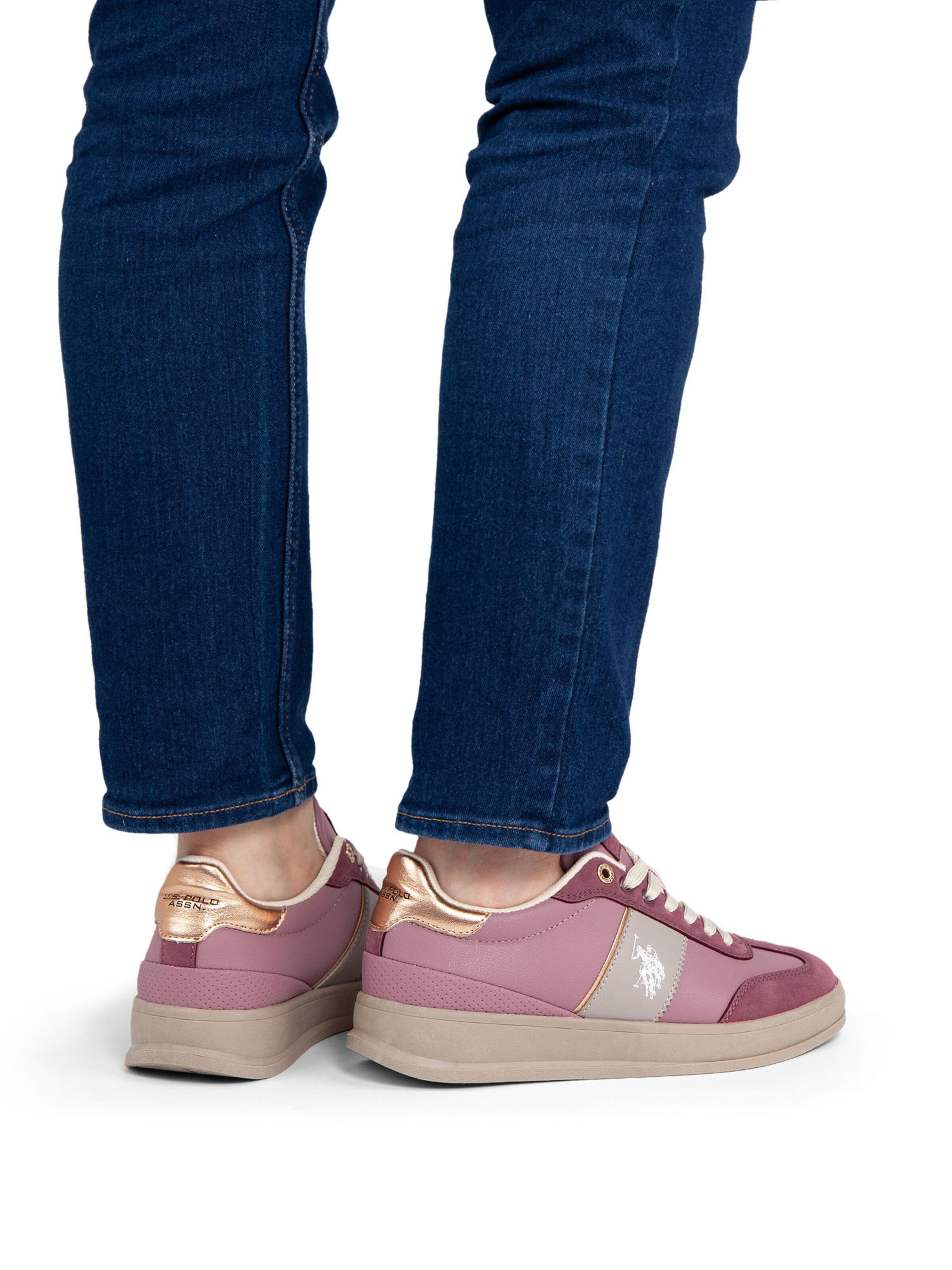 Baskets basses 'Campy' US POLO ASSN. en violet