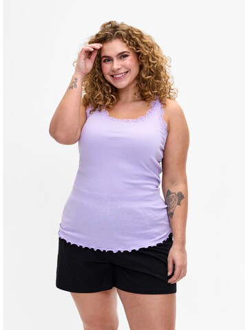 Zizzi - Top 'Liv' em roxo