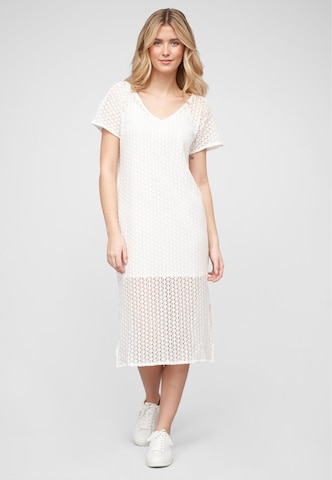 VILA Knitted dress 'VIJulisa' in White