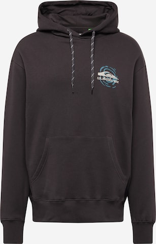 Sweat de sport 'MOONLIT MOUNTAIN' QUIKSILVER en gris : devant