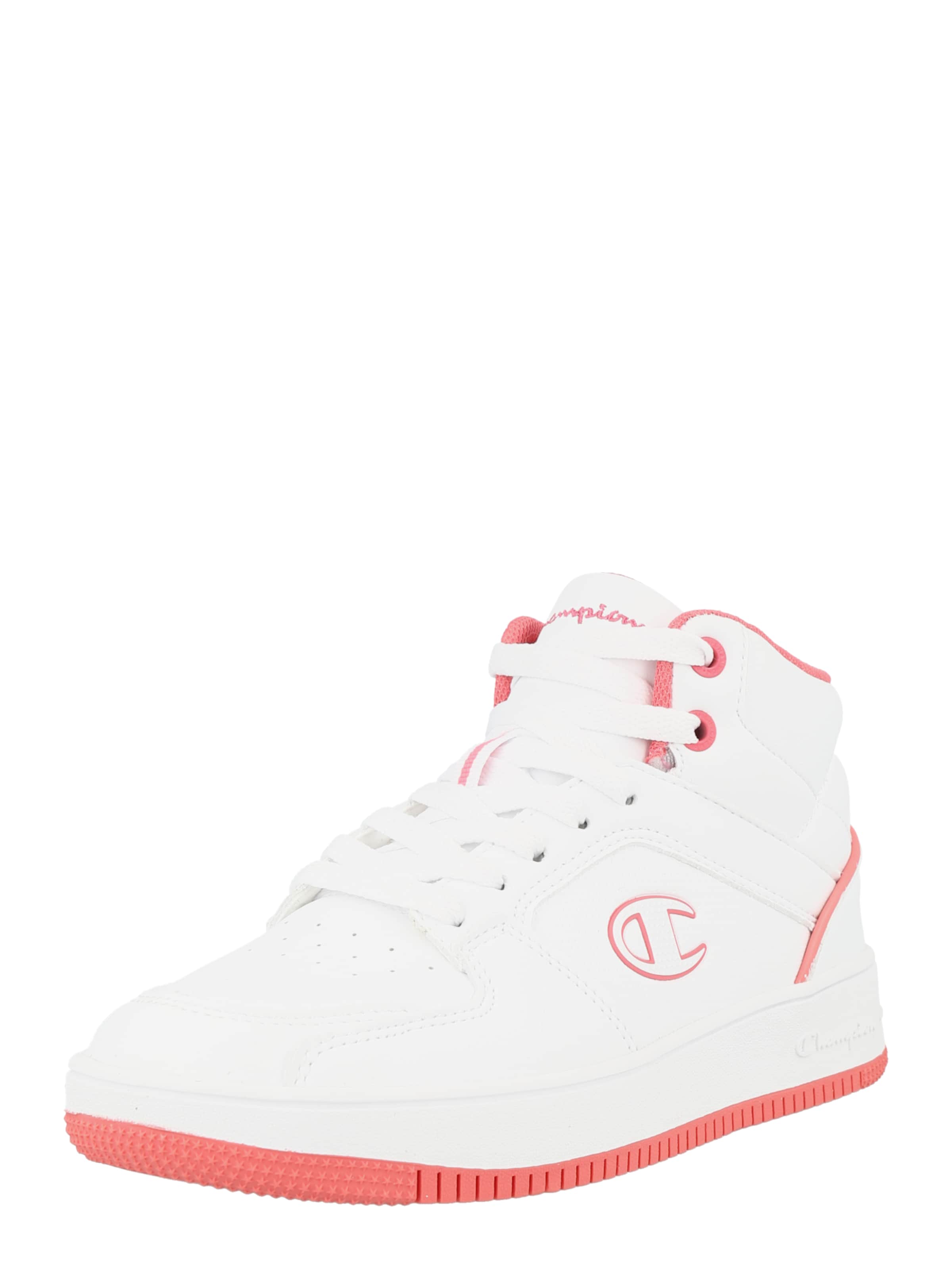 Champion Authentic Athletic Apparel Σνίκερ ψηλό σε λευκό: μπροστά